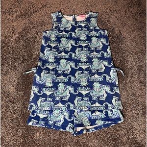 2 piece Lilly Pulitzer shift dress and shorts